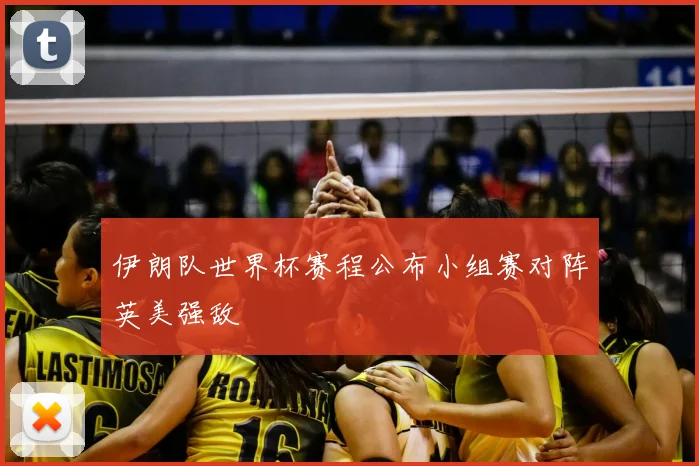 伊朗队世界杯赛程公布小组赛对阵英美强敌