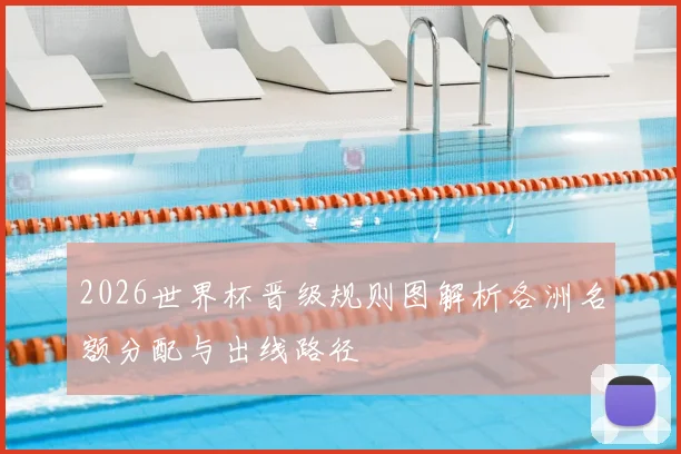 2026世界杯晋级规则图解析各洲名额分配与出线路径
