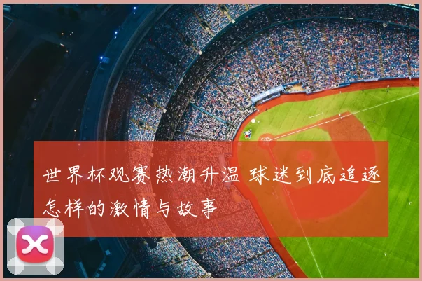 世界杯观赛热潮升温 球迷到底追逐怎样的激情与故事