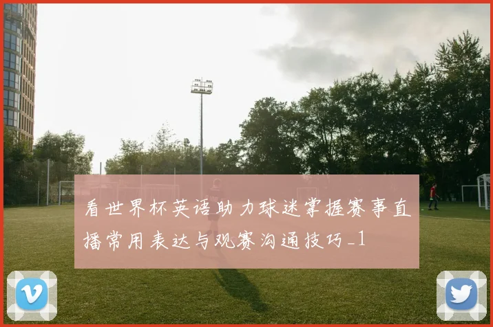 看世界杯英语助力球迷掌握赛事直播常用表达与观赛沟通技巧_1